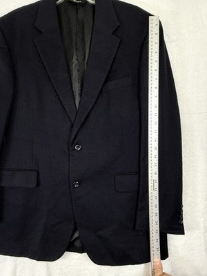 Jos A Bank Cashmere Blazer 42R Navy Blue Jacket Men’s Suit Joseph