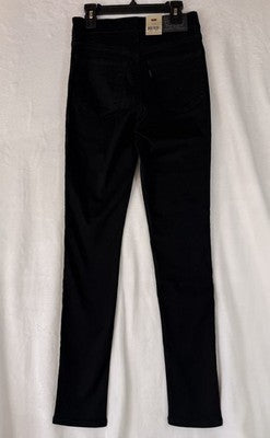 Levis 311 Shaping Skinny Jeans 25 Womens Black 25x30 New NWT