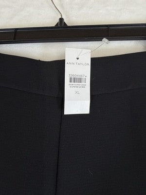 Ann Taylor Pants XL The Easy Ankle Black Pull On Womens New NWT