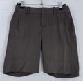 Banana Republic Martin Fit Shorts Size 4 Womens Brown 9” Inseam Cotton Blend