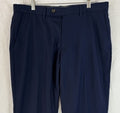Guide London Dress Pants 34R 34 34x29 Mens Blue Herringbone Lightweight