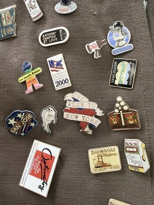 Beer Can Collection Collector Vest Pins Vintage 1980 BCCA