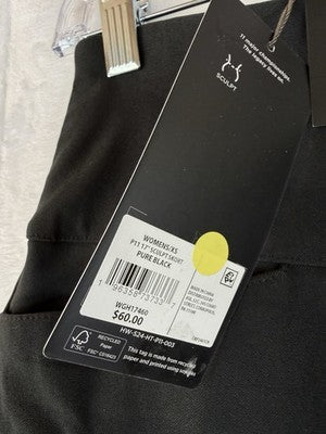 Lady Hagen Golf Skort XS Womens Black Pull On Skirt W/ Shorts New NWT