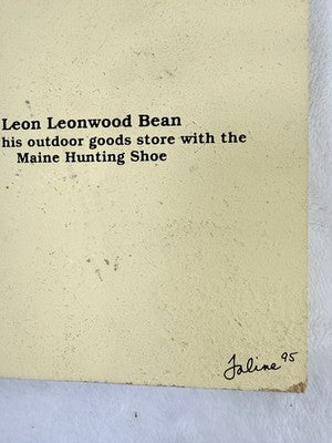 Cats Meow Village Collectibles LL Bean Freeport Maine Hunting Shoe Store