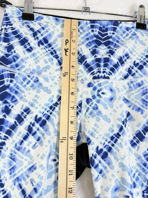 Victorias Secret Sport Leggings Small Knockout Crop Blue Workout Gym Victoria