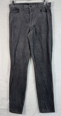 Gap Velvet Pants 30 True Skinny Gray Velveteen Denim Womens