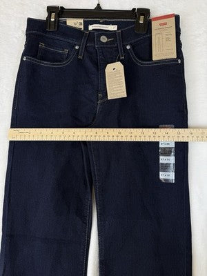 Levis Jeans Women Size 27 314 Shaping Straight Leg 27x30 Dark Blue Levi’s NWT