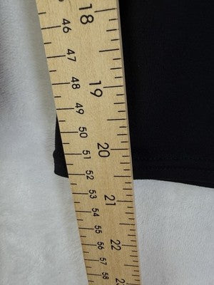 Gap Fit Capri GFast Leggings Large Black Womens Workout GapFit
