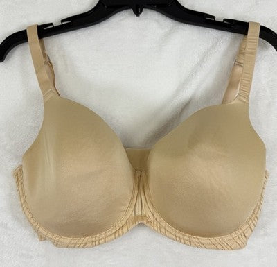 True&Co She Walks In Beauty Light Bra 38E Beige Underwire Womens