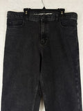Blake Shelton Lands End Jeans Boys 20 Black Denim Kids
