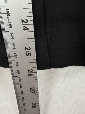 Gap Double Knit Ponte Crop Kick Pants XXL Women Black Pull On New NWT