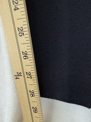 Vintage Talbots Dress Pants 12 Petite Navy Blue Lined 100% Wool Made In USA 12P