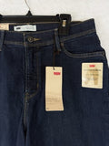 Levis 512 Perfectly Slimming Straight Jeans 12 31 Womens 31x30 Blue New NWT