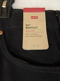 Levis 517 Jeans Boot Cut Mens 36x32 Black Bootcut  New NWT