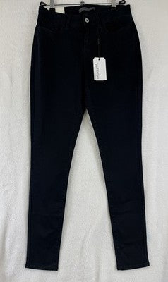 Yummie Heather Thomson Denim 31 Super Skinny Dark Blue Mid Rise Shaping Womens