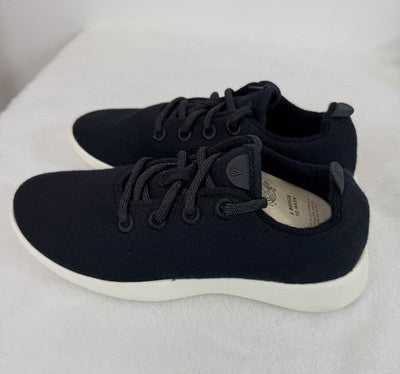 Allbirds Wool Runner 7 Womens Shoes Sneaker Black Runners New