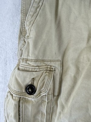 American Eagle Cargo Shorts 26 Mens Tan Classic Length 10.5”