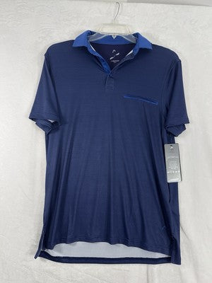 Golf Polo Small Men’s Blue Shirt Head Short Sleeve UPF 50+ NWT