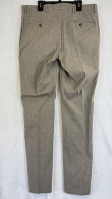 Vineyard Vines Dress Pants Mens 33x32 Beige Made In Italy Straight Fit Cotton