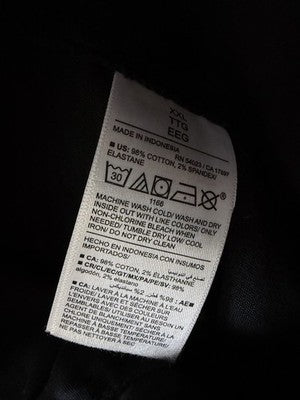 Old Navy OG Chino Shorts XXL Black High Rise Womens 5” New NWT