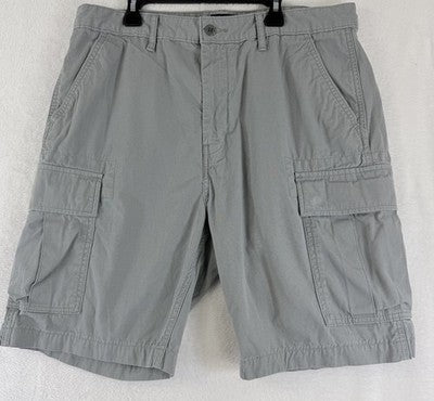 Levis Cargo Shorts 34 Mens Gray 9” Levi Strauss