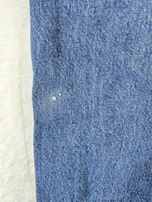 Carhartt Jeans 44x34 Mens B17 DST Relaxed Fit Tapered Leg Blue *FlawRead