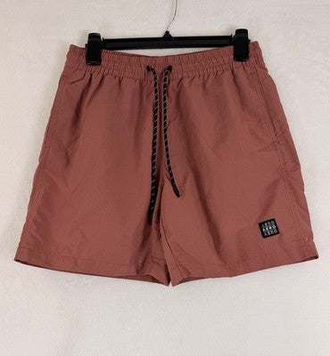 Aeropostale Swim Trunks XS Mens Clay Red Swim Shorts 6”