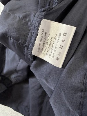 Sunderland Of Scotland Golf Jacket Windbreaker Medium Short Sleeve Men Navy Blue