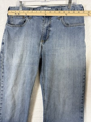 Carhartt Relaxed Fit Jeans 34x30 Blue Rugged Flex Work Mens