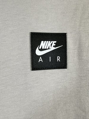 The Nike Tee Mens XXL Max90 Gray Beige  Logo Short Sleeve New NWT