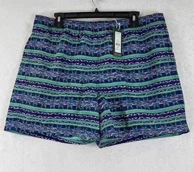 Alpine Design Shorts Mens Large Blue Lined 5” Pull On New NWT