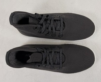 Allbirds Tree Toppers Womens 9 Shoes Sneakers Charcoal Gray High Tops New