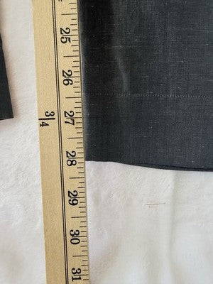 Dosa Womens Clothing Size 4 Top Pants Set Linen Cotton Gray Art To Wear