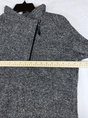Life Integrity Earth Top Large Pullover Fleece Gray LIV Womens Sweatshirt
