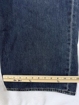 Levis Ribcage Wide Leg Jeans 33 Blue High Rise Jeans 33x34 Levi’s