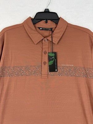 Travis Mathew Golf Polo Shirt Large Mens TravisMathew Matthew The Heater New NWT