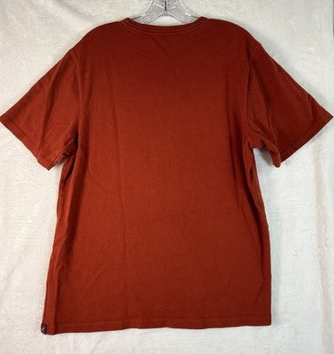 Alesbury Shirt Large Heavyweight Pocket Tee Short Sleeve Mens Red 100% Cotton
