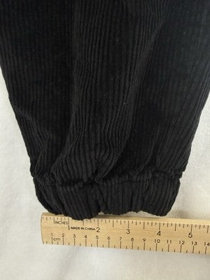 American Eagle Corduroy Joggers Medium Mens Pull On Black Next Level Flex