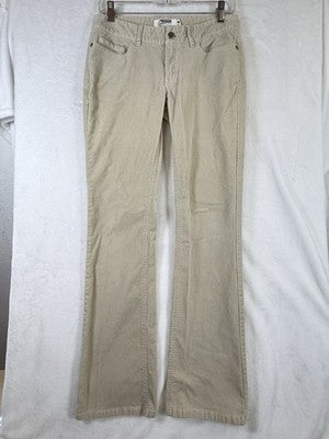 Mountain Khakis Slim Fit Corduroy Pants 2 Womens Ivory