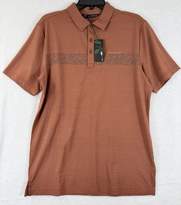 Travis Mathew Golf Polo Shirt Medium Mens TravisMathew Matthew The Heater New