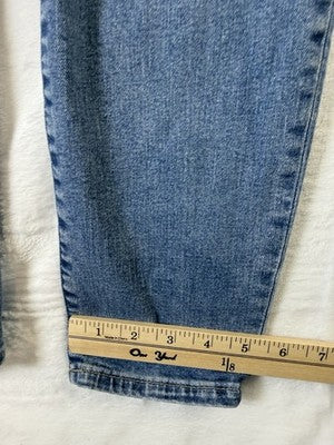 Gap True Skinny High Rise Jeans 31 12 Long Womens Blue Denim