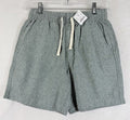 J Crew Shorts XS Mens 6” Drawstring Pull On Green Linen Cotton Pockets New NWT