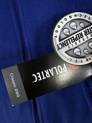LL Bean Fleece Jacket XXL Tall Mens Blue Polar Fleece Full Zip Vintage New NWT