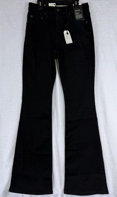Levis 726 Flare Jeans 28 28x34 Black Denim Womens Levi’s New NWT
