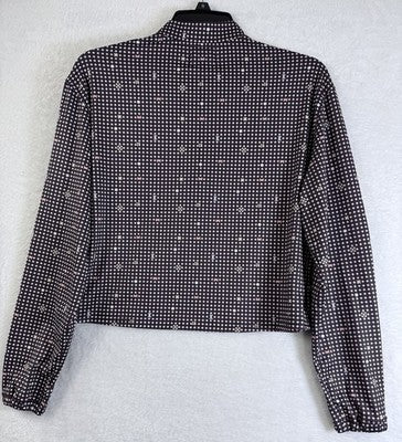 Bad Birdie Womens Small Golf Top UV Long Sleeve Shirt Throwing Darts New NWT $88