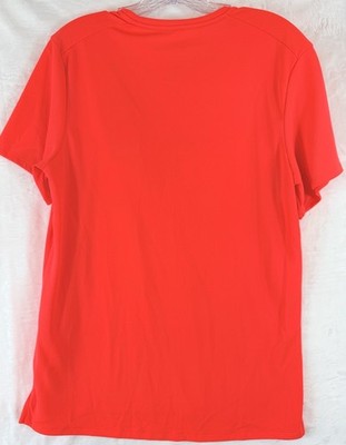 Nike Mens Miler T Shirt Small Running Orange Short Sleeve Dri Fit New NWT