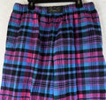 Vermont Flannel Company Pajama Pants Medium Womens Blue Purple Plaid Pockets