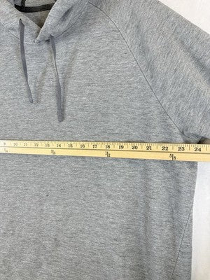 LL Bean Hoodie XL Tall Mens Gray XLT Pullover Sweatshirt Slightly Fitted Pockets