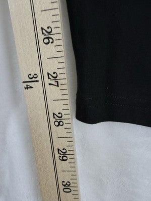 LL Bean Perfect Fit Pants Large Womens Black Knit Pull On