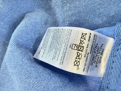 Gap Denim Logo Tote Bag Blue New NWT